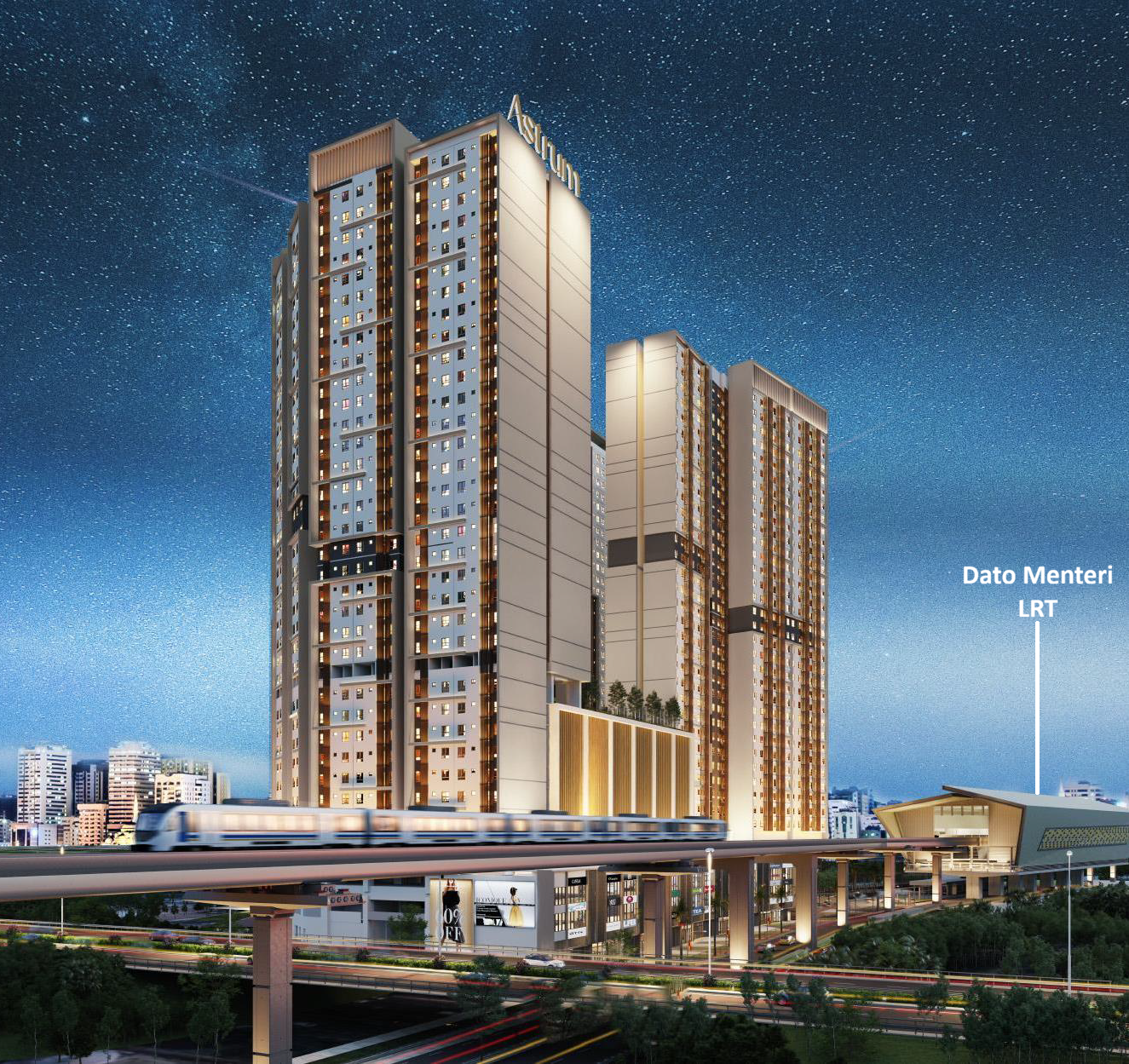 Astrum Shah Alam development render